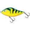 Salmo Slider 10 Cm, Flytande - Green Tiger (GT)