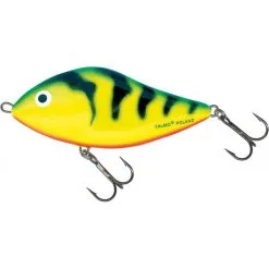 Salmo Slider 10 Cm, Flytande - Green Tiger (GT)